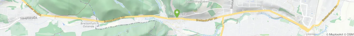 Kartendarstellung des Standorts für APO 23 Kalksburg in 1230 Wien